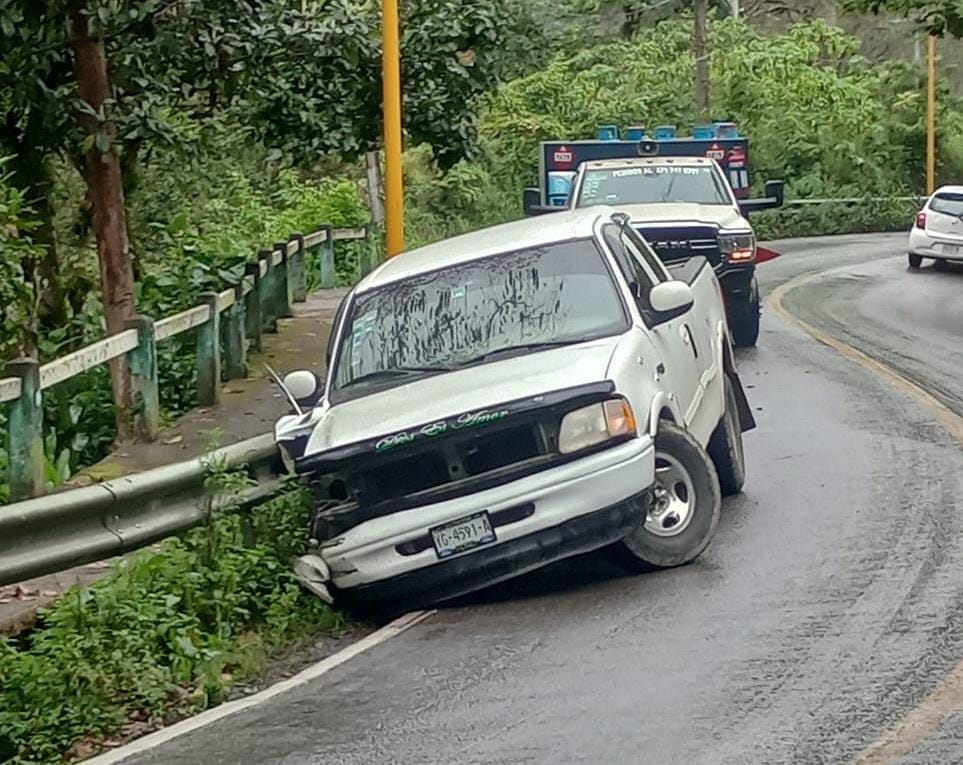 Accidente en carretera Orizaba–Zongolica provoca cierre parcial