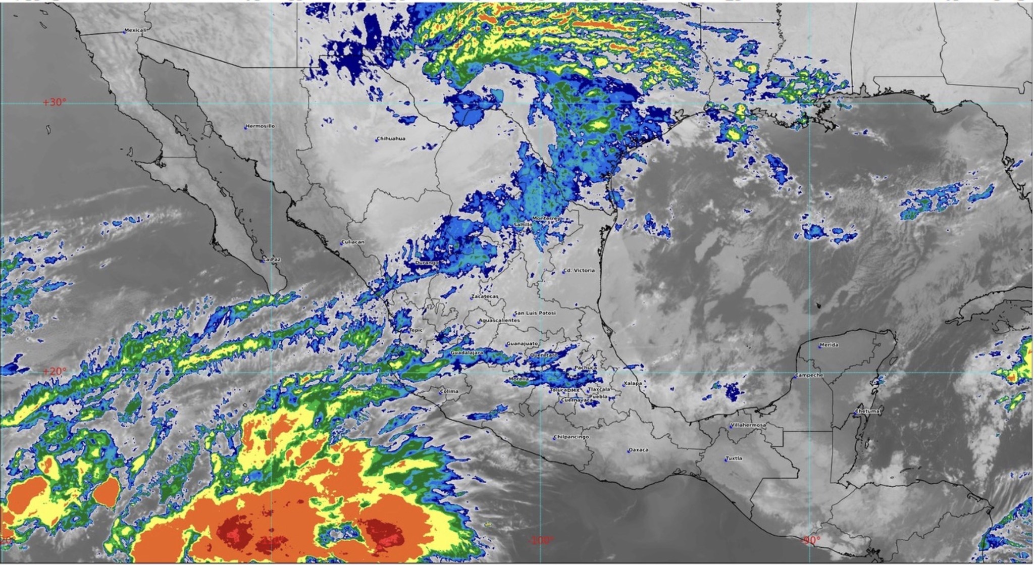 Este martes llueve en el sur y niebla y llovizna en zonas altas