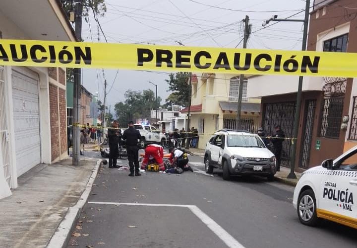 Accidente en Barrio Nuevo deja un lesionado