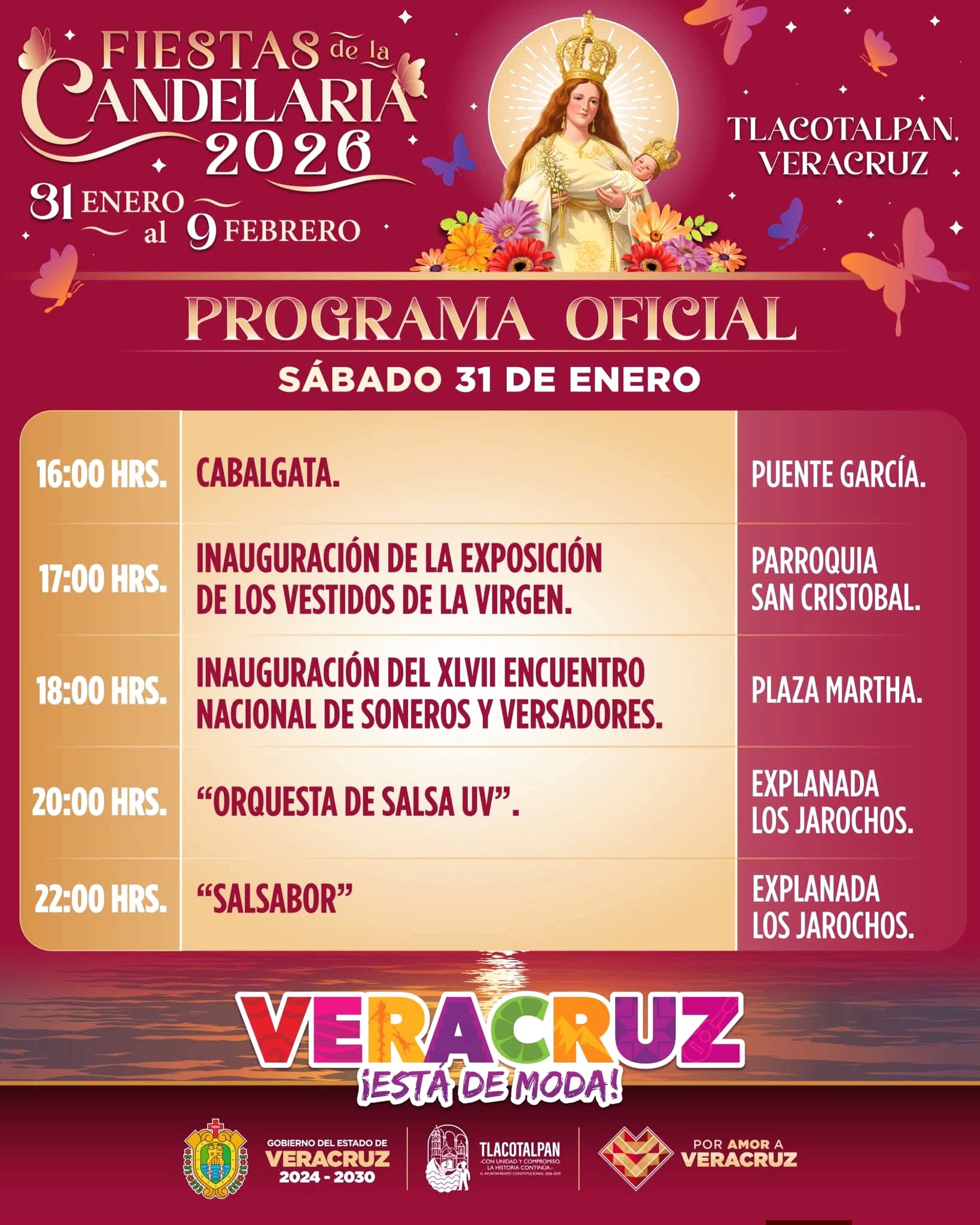 Critican cartelera artística de las Fiestas de la Candelaria de Tlacotalpan