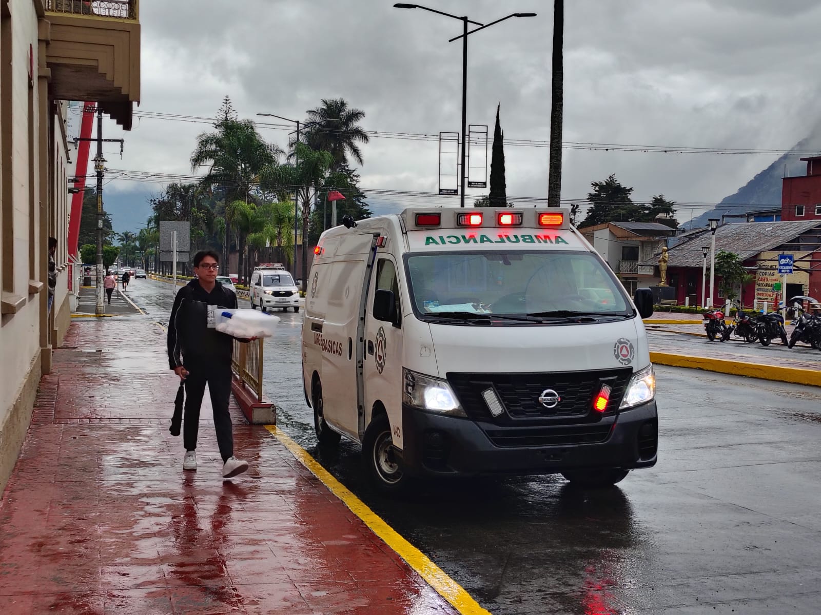Frente frío 30 baja temperatura hasta 1 grado en faldas del Pico de Orizaba