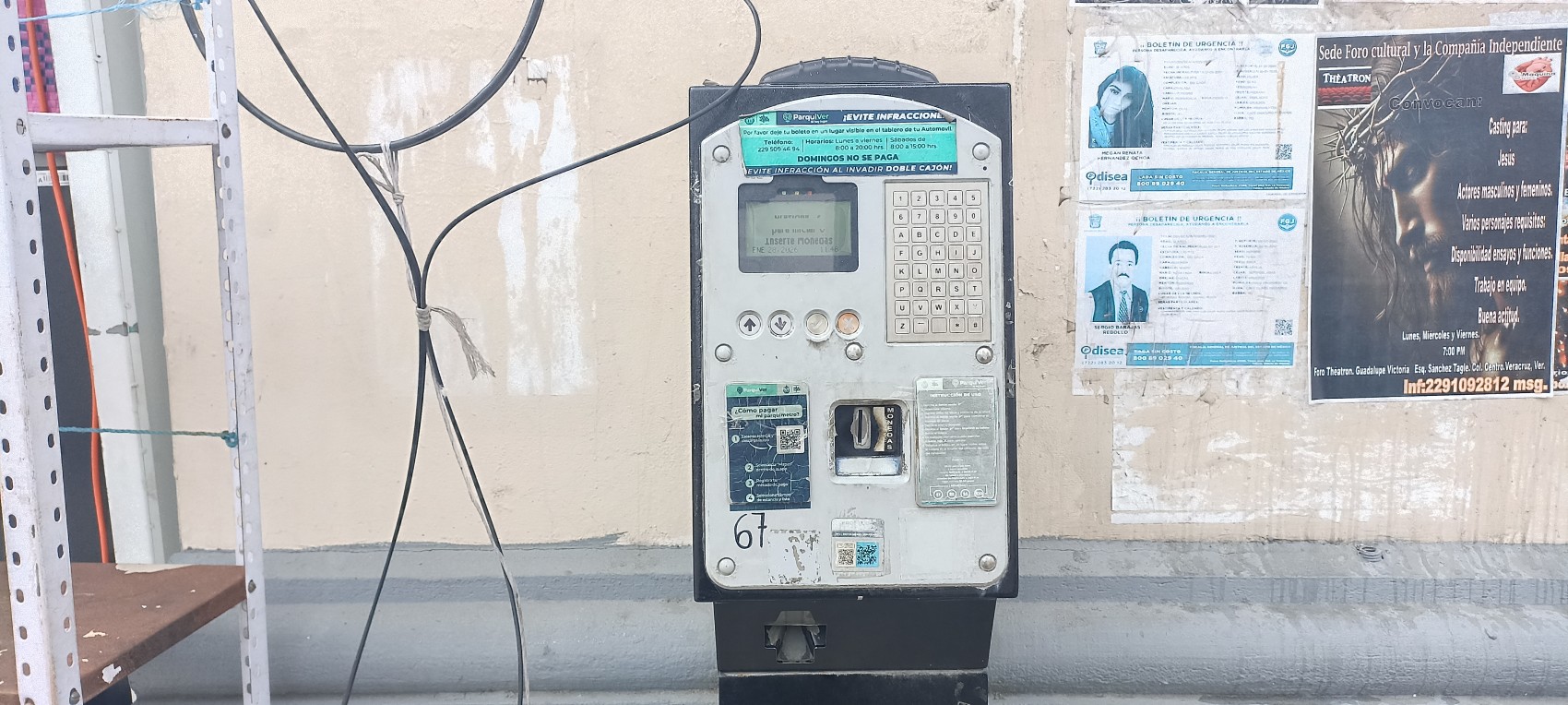 Analizan ampliar cajones de estacionamiento con parquímetro en la ciudad de Veracruz