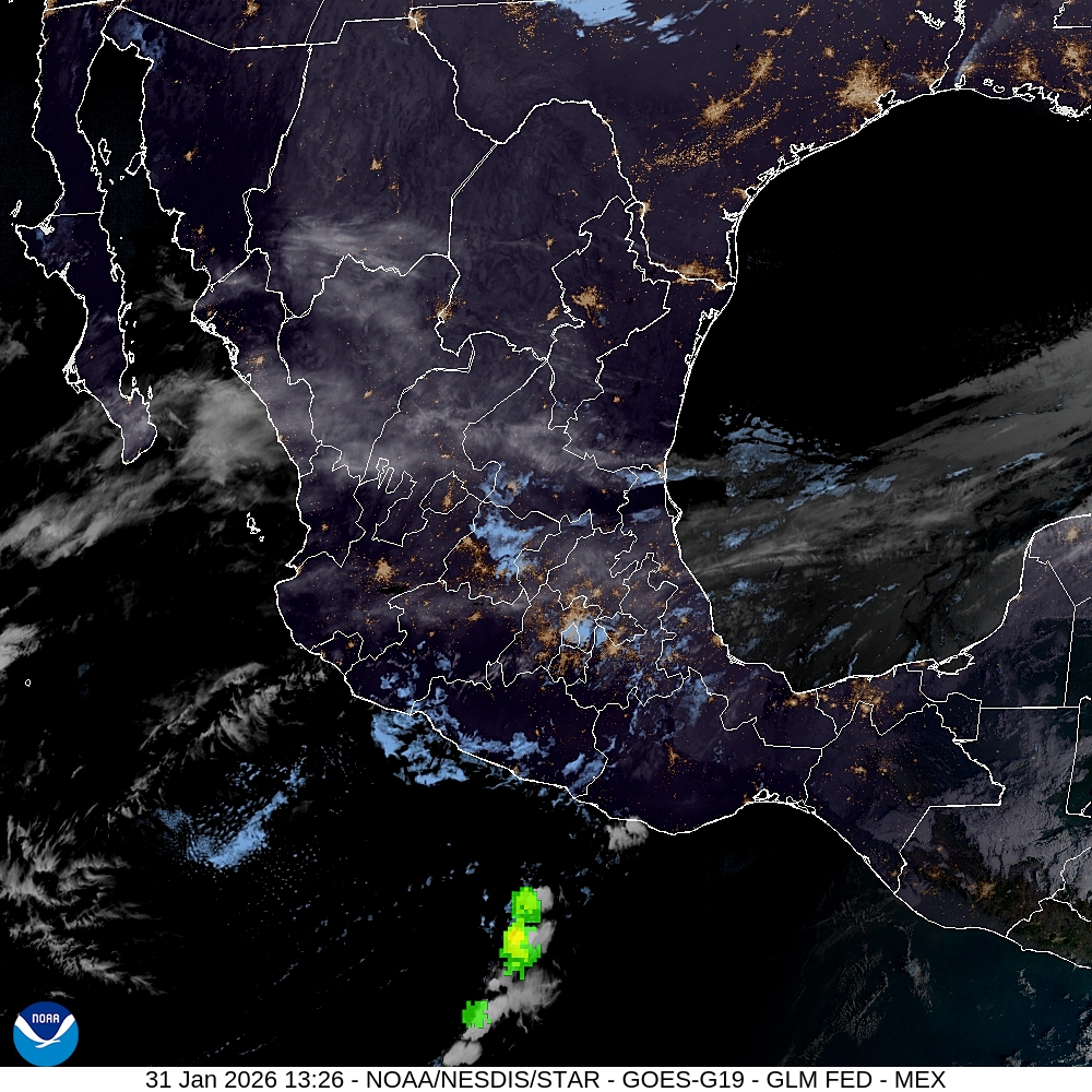 Frente frío 32 provoca lluvias y norte fuerte en Veracruz