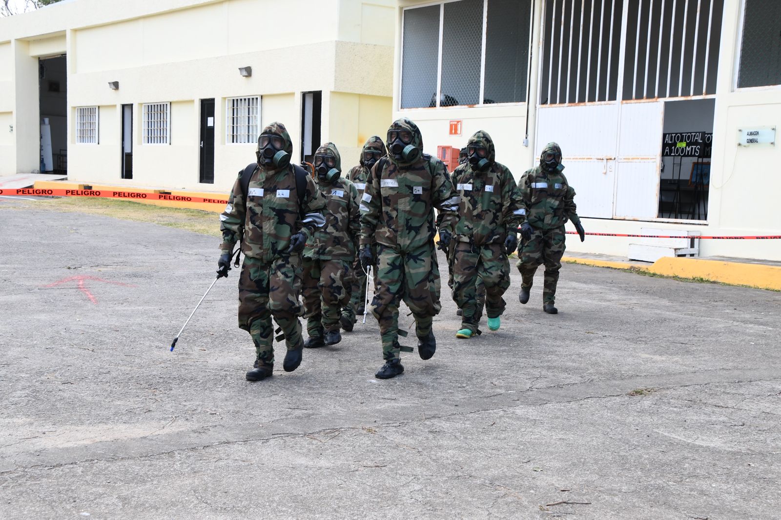 Finaliza curso para atención de incidentes químicos, biológicos, radiológicos y nucleares en Laguna Verde