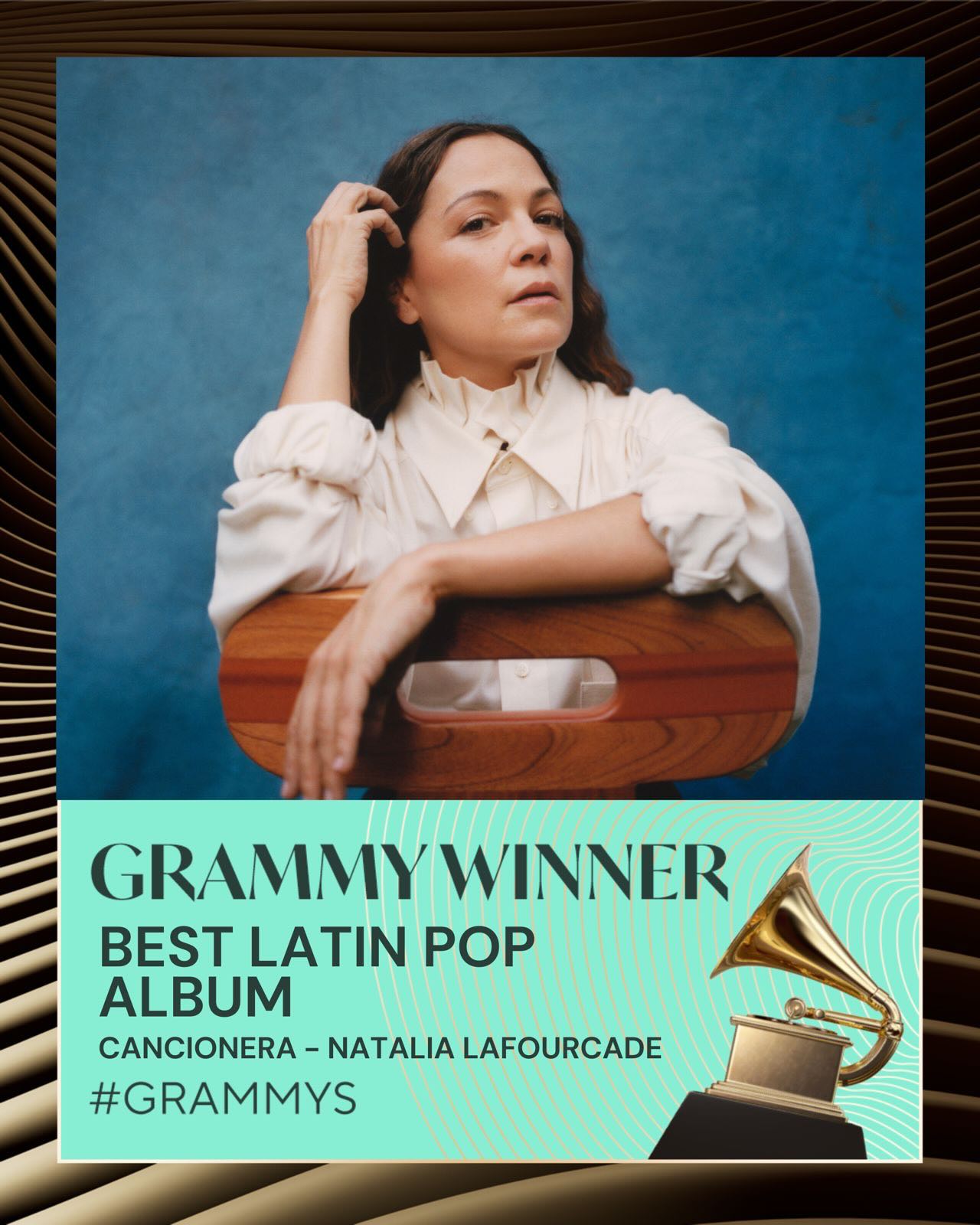 Natalia Lafourcade gana el Grammy 2026 por mejor álbum pop latino