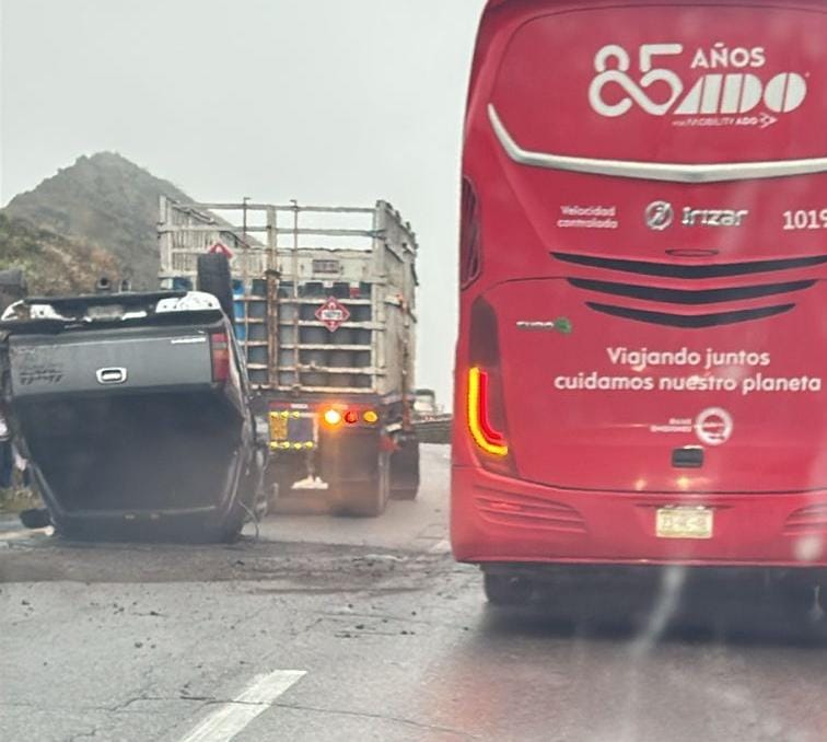 Accidentes en autopista Orizaba–Puebla causan cierres parciales