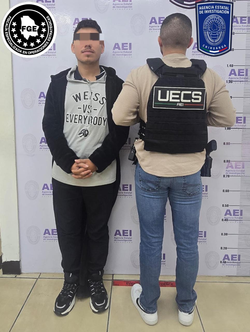 Se escondía en Ciudad Juárez presunto homicida requerido por juez de Control de Veracruz