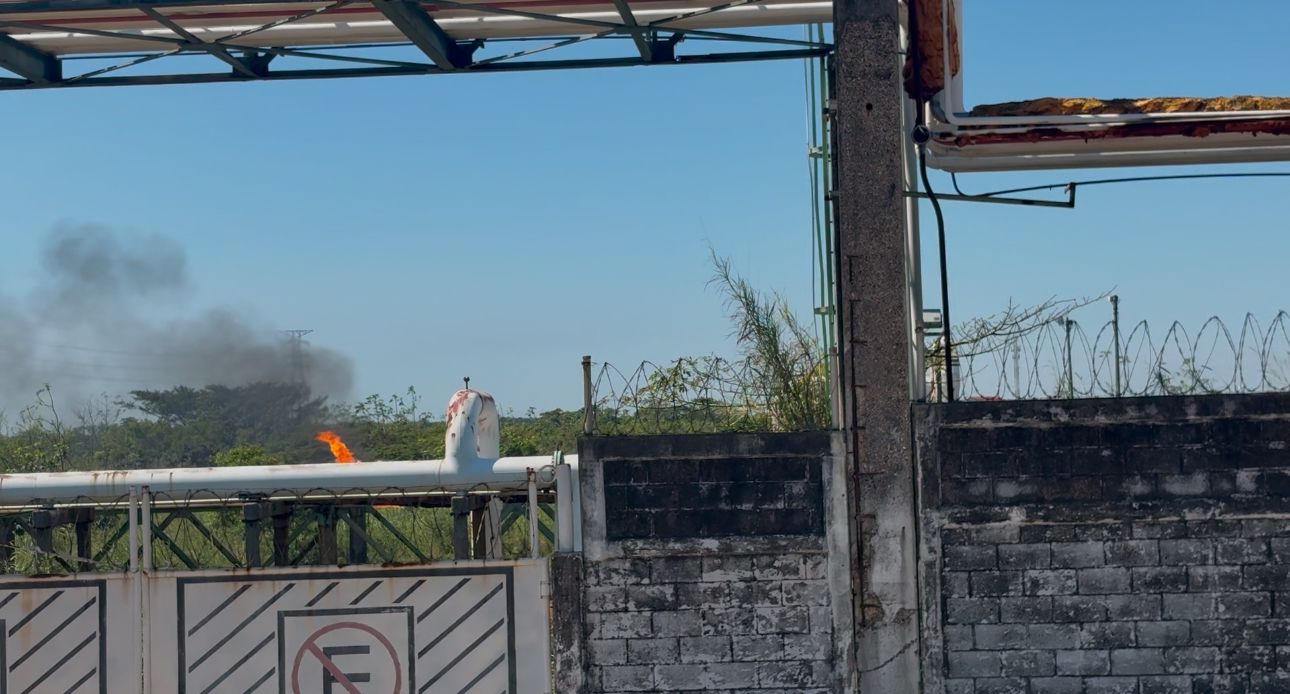 Se registra conato de incendio en el Complejo Petroquímico Pajaritos