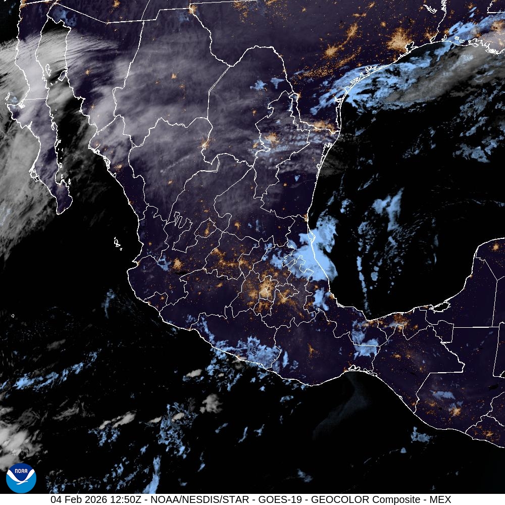 Frente frío 33 ingresará a Veracruz esta madrugada con lluvias y evento de Norte