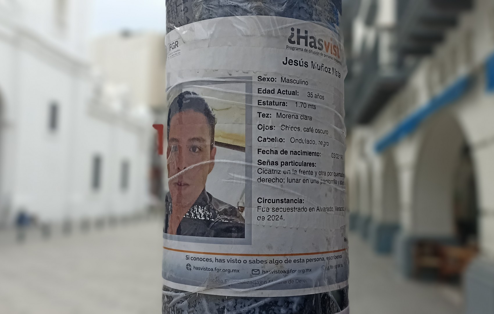 Denuncian omisiones y la falta de apoyo de la FGE en el caso del secuestro del joven Jesús Muñoz