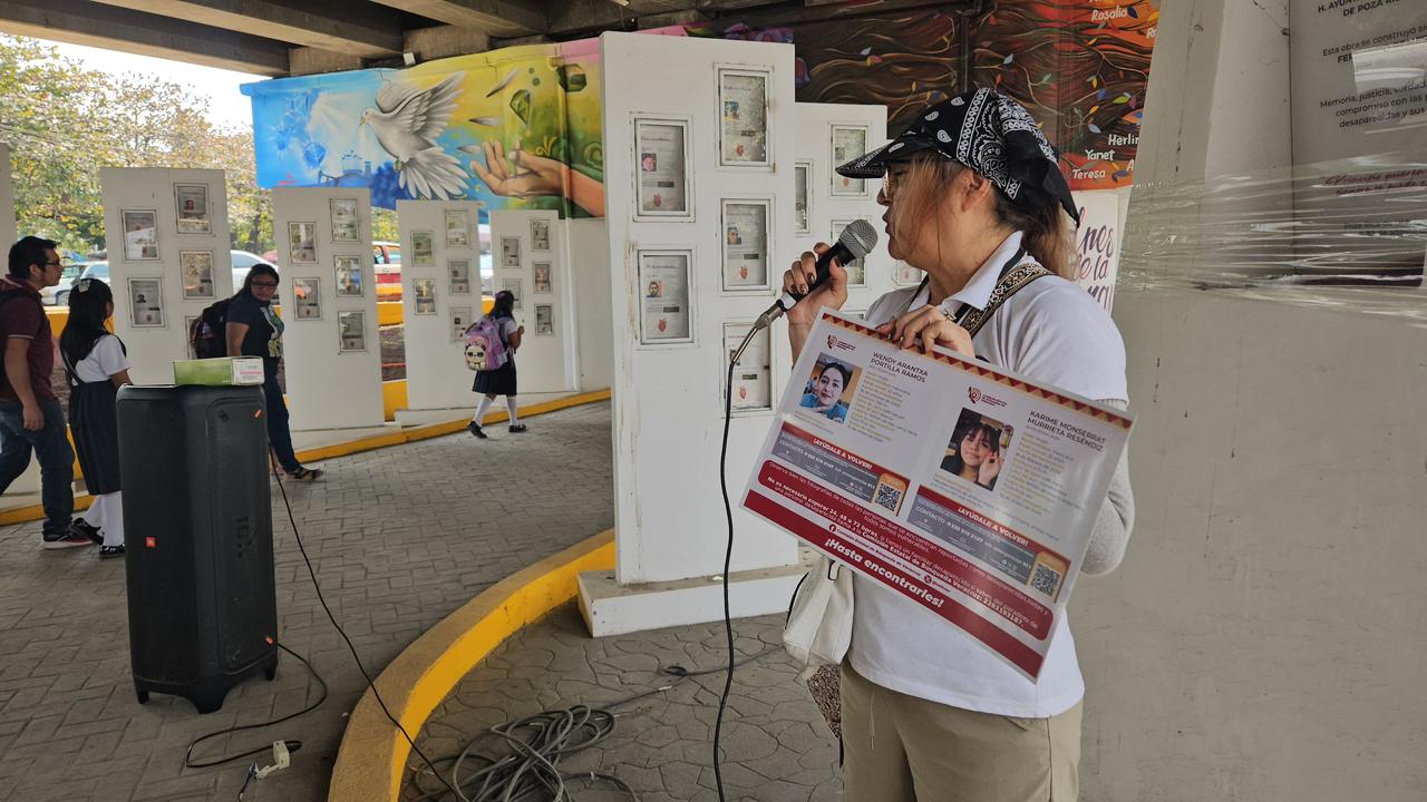 Intensifican búsqueda de Wendy y Karime en Poza Rica, un mes sin pistas