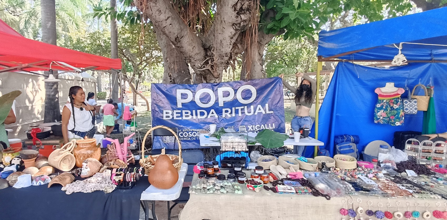 Presentan La ruta del Popo en el parque Zamora de la ciudad de Veracruz