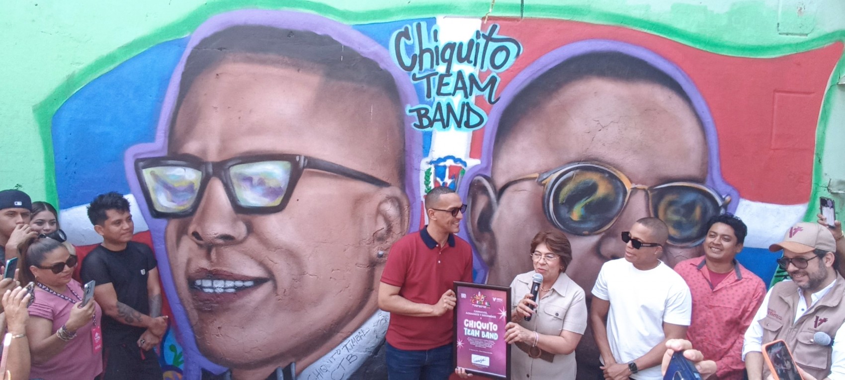 Chiquito Team Band ya tiene mural en el callejón Toña la Negra de Veracruz