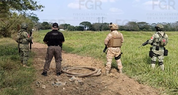 Localizan e inhabilitan toma clandestina de hidrocarburo en Ciudad Isla