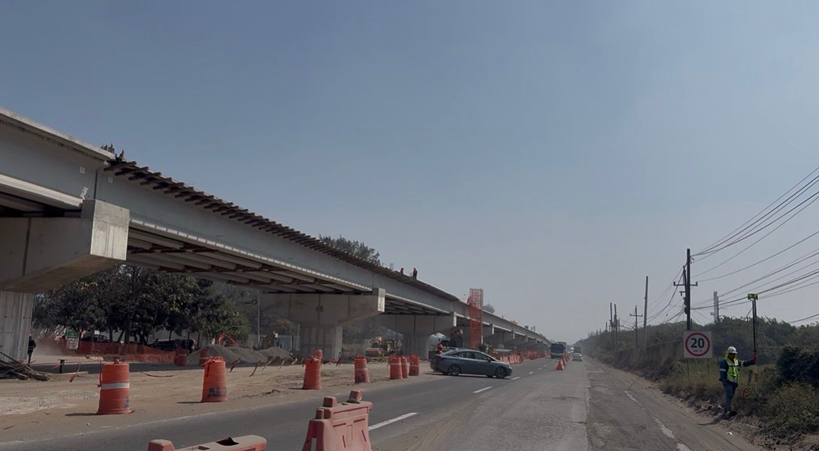 Cierre temporal carretera Veracruz-Xalapa este miércoles por obras de distribuidor vial