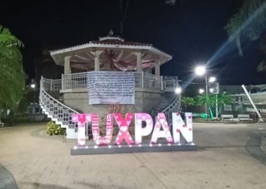 Aparición de mensajes amenazantes moviliza a corporaciones en Tuxpan
