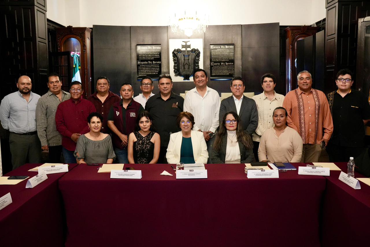 Instala Cabildo de Veracruz el COPLADEMUN para definir obras y prioridades en la ciudad