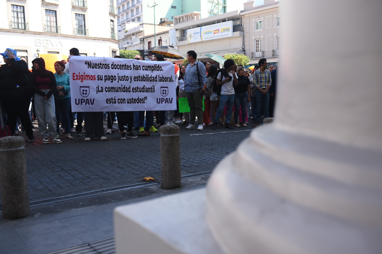 Paro en UPAV Xalapa deja a 300 estudiantes sin clases