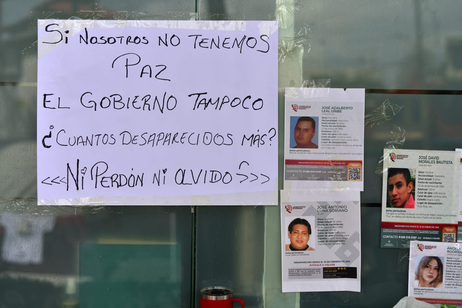 Colectivos de desaparecidos levantan plantón en comisión de víctimas, tras acuerdos