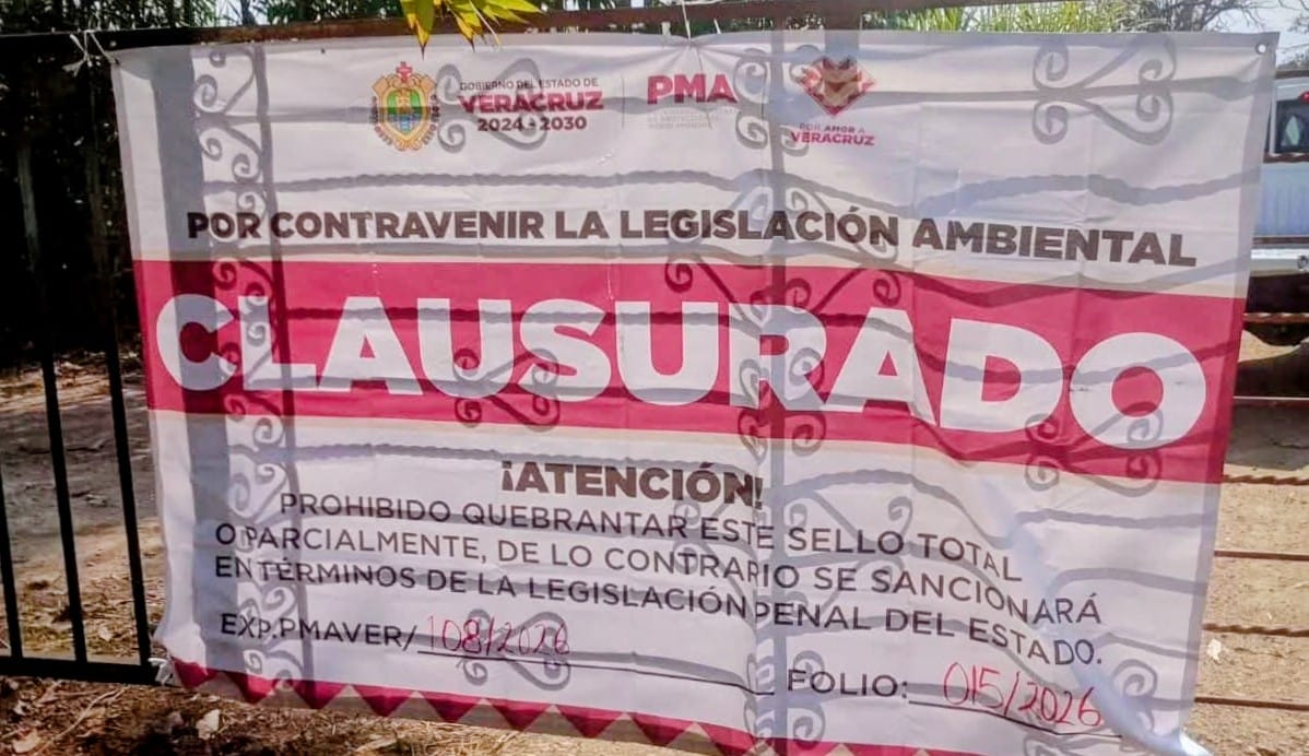 PMA clausura tiradero de basura a cielo abierto en Amatlán de los Reyes