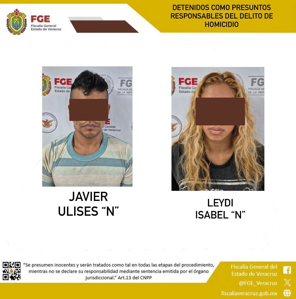 Detienen a dos por asesinato de cuatro en financiera de Coatzacoalcos, pendiente una detención