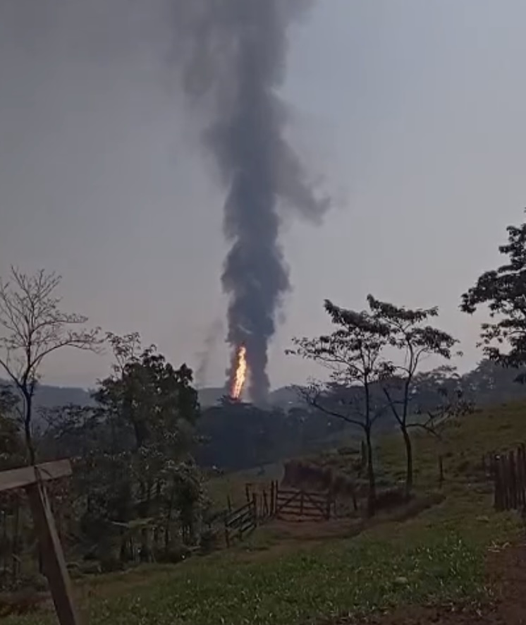 Incendio en pozo Krem-1 de Las Choapas sigue activo: Nahle