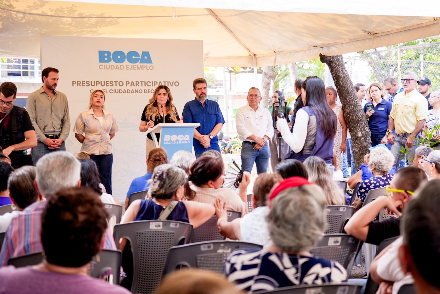 Primera votación vecinal del Presupuesto Participativo 2026 en Boca del Río