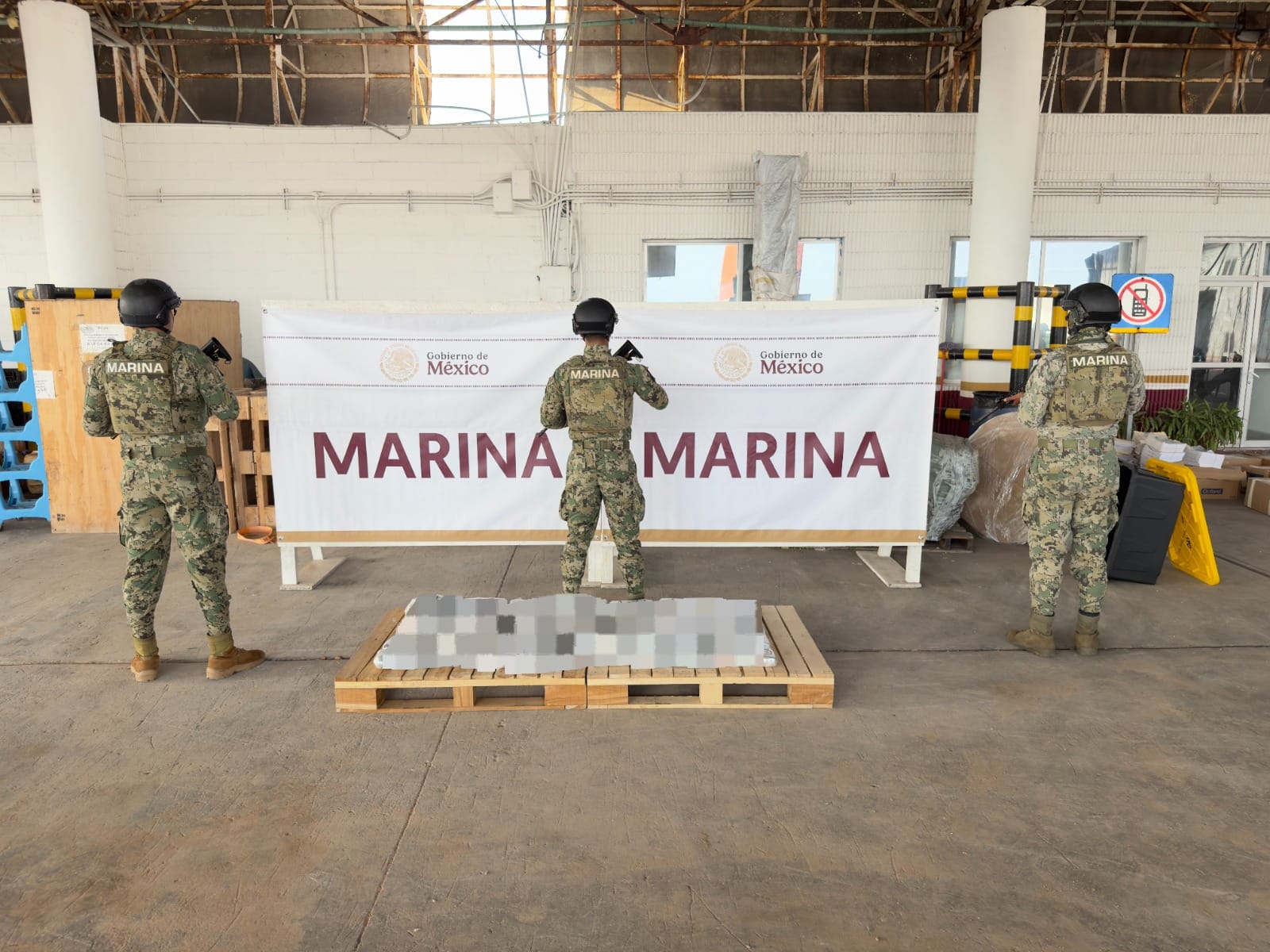 Aseguran casi 220 kilogramos de cocaína en el puerto de Veracruz