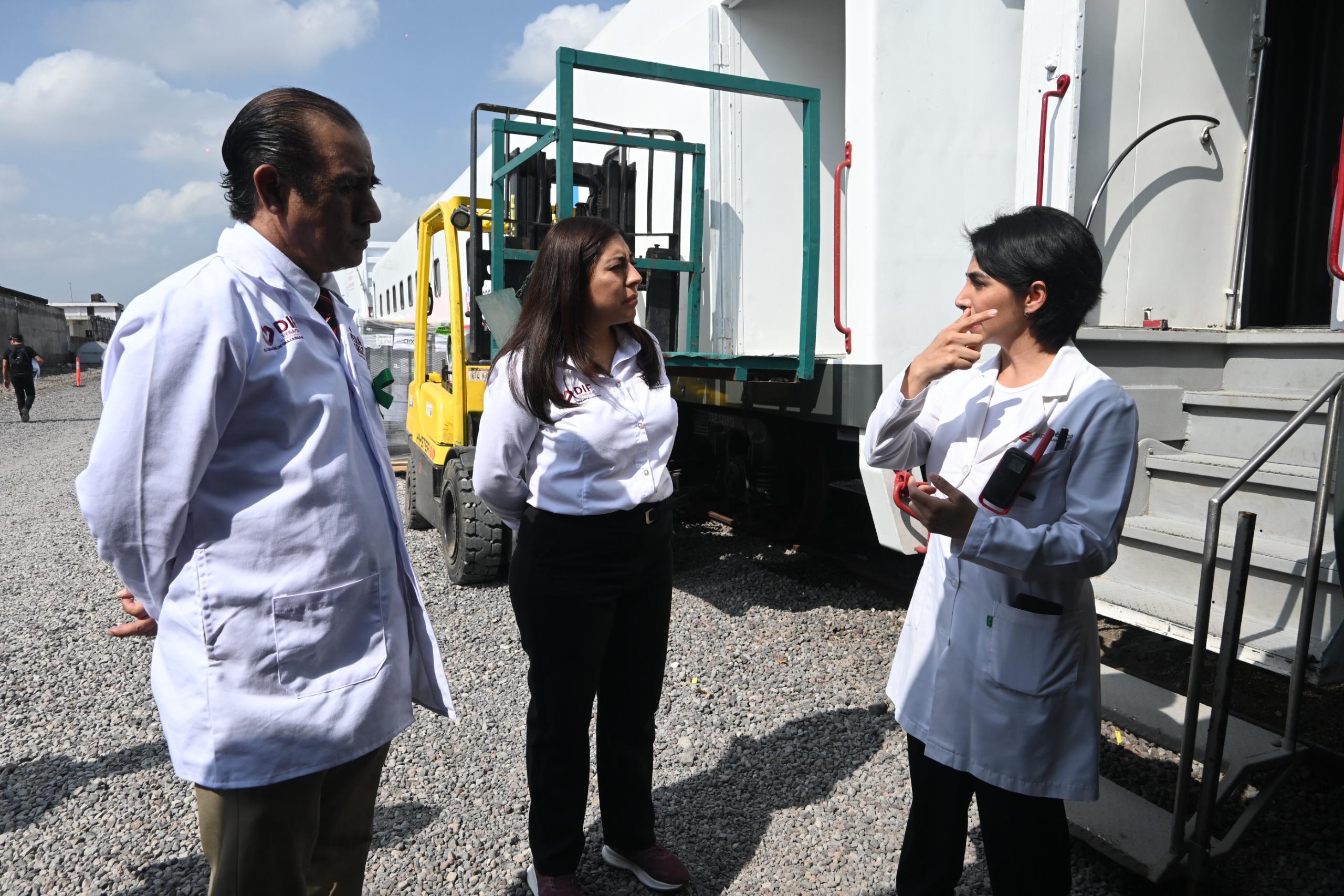 Llega Dr Vagón a la ciudad de Veracruz; ofrece 500 fichas de atención médica al día