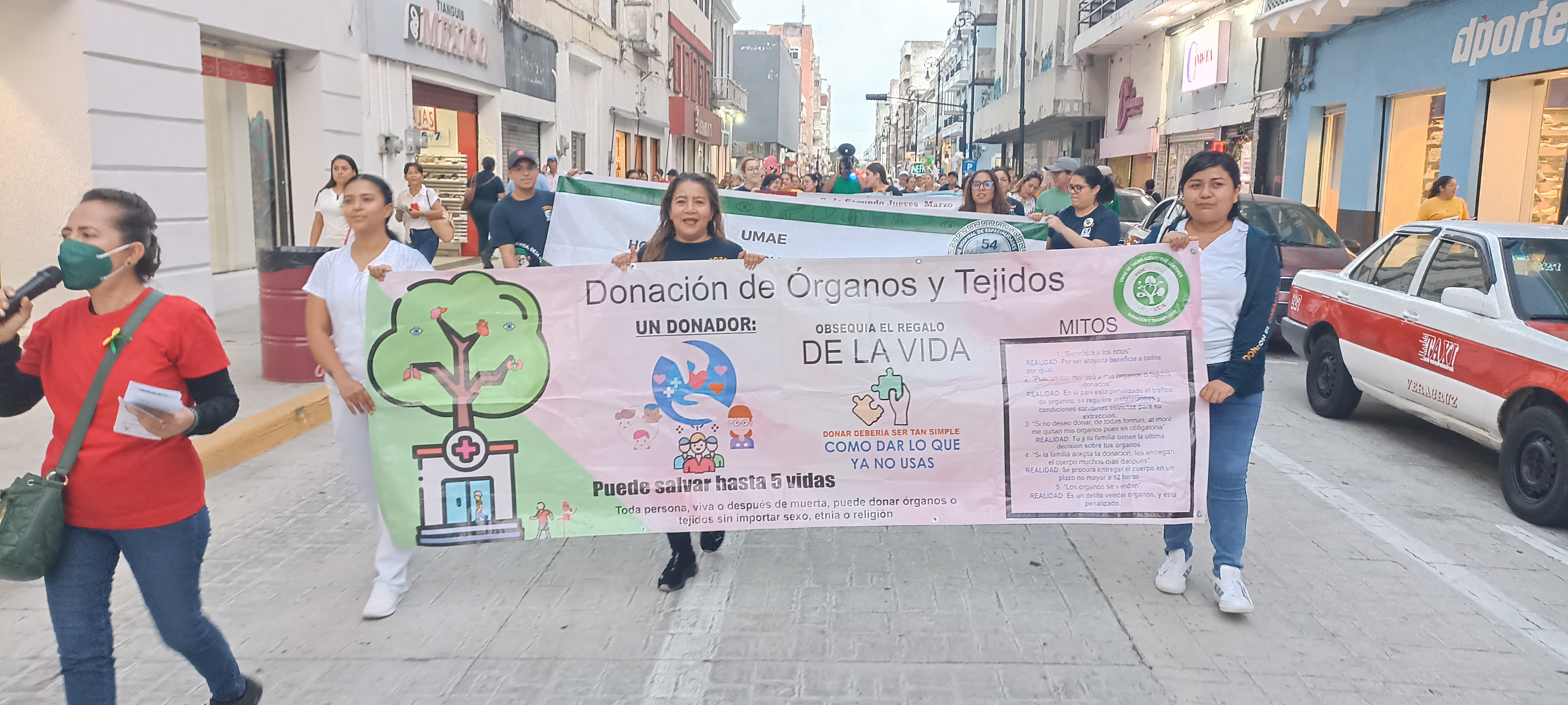 Marchan para promover el cuidado de los riñones y concientizar sobre la donación de ese órgano