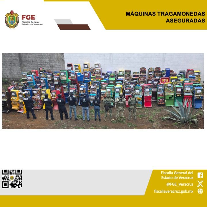 Aseguran 193 máquinas tragamonedas en operativos en Córdoba