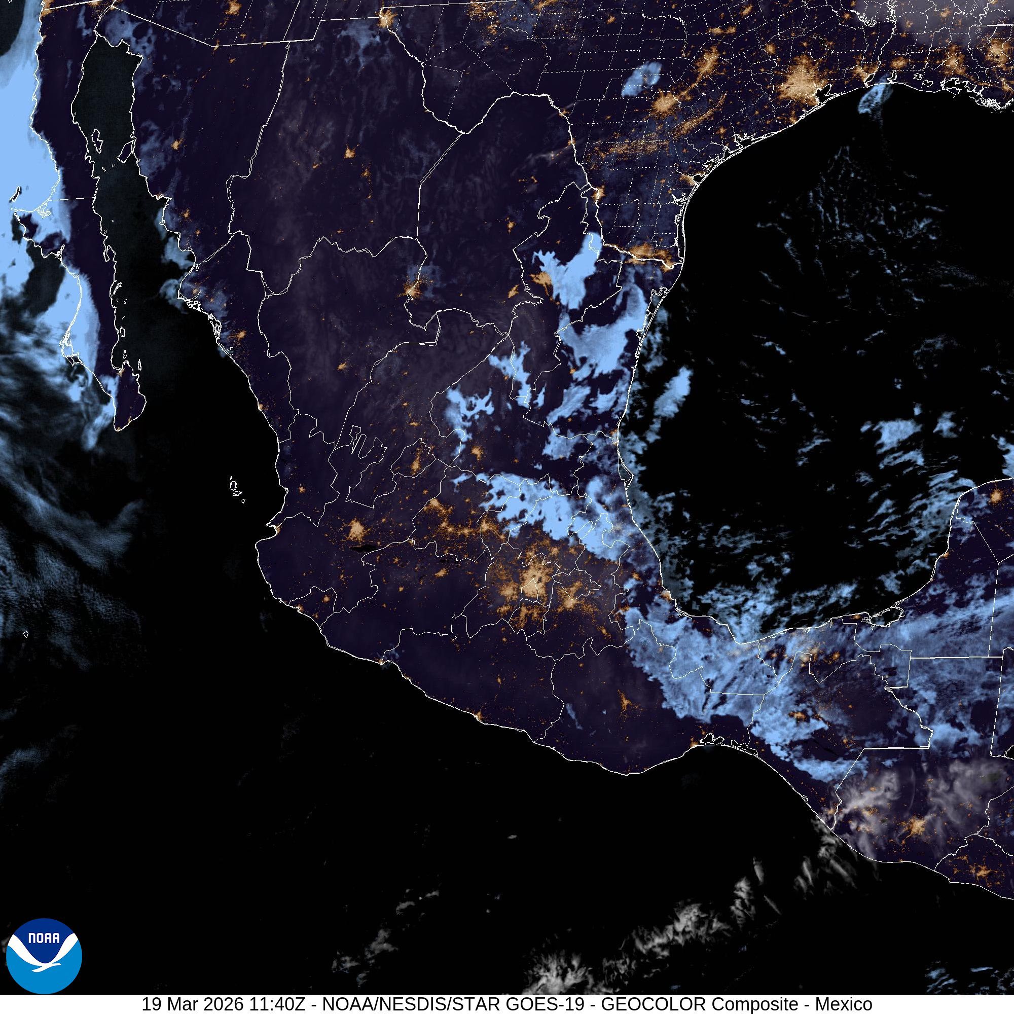 Lluvias y niebla en Veracruz este jueves; así afectará el clima hoy