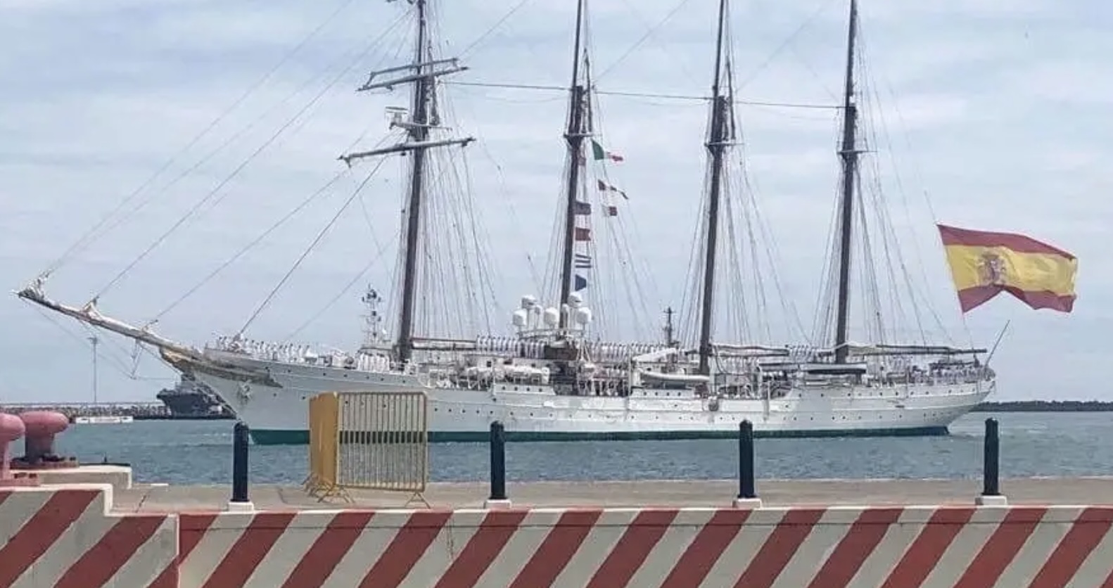 Buque escuela Elcano llegará a Veracruz el 31 de marzo