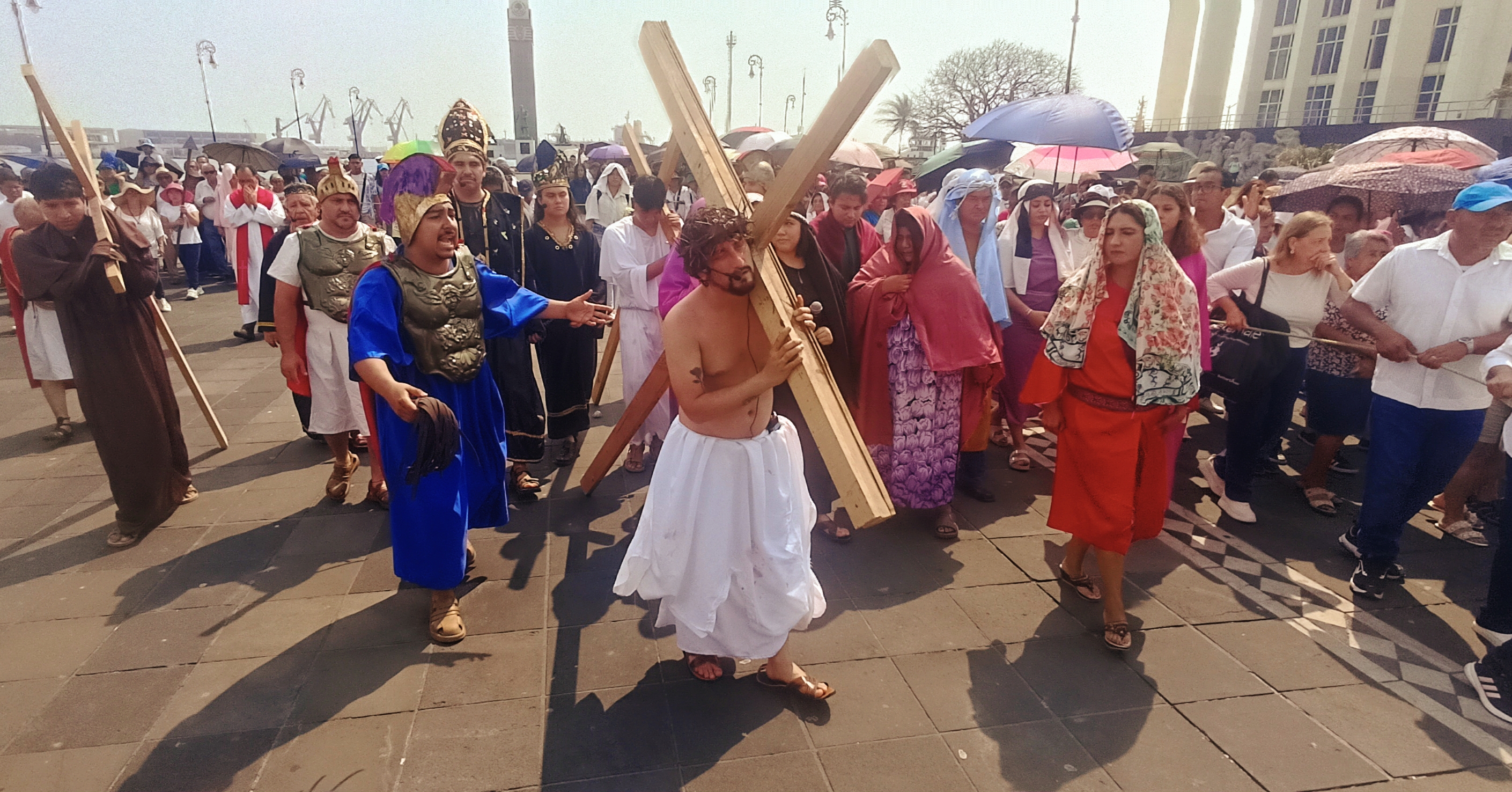 Se representará el vía crucis en la ciudad de Veracruz en esta Semana Santa 2026