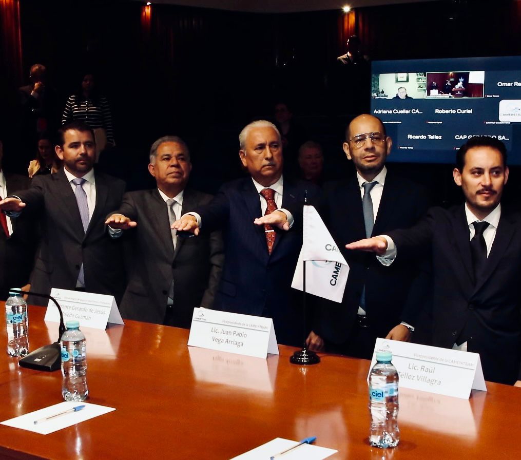 Urreta Ortega es ratificado al frente de la CAMEINTRAM  