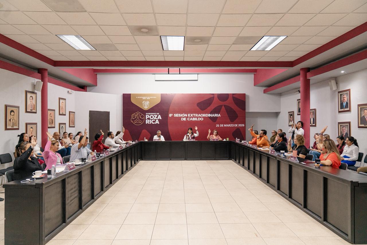 Cabildo de Poza Rica aprueba reforma para incluir “Gobernadora”