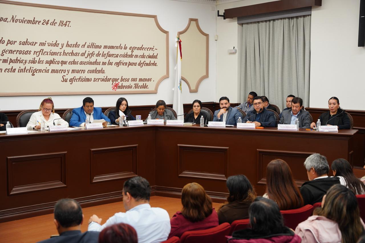 Aprueban en Xalapa programa de inversión de obra 2026