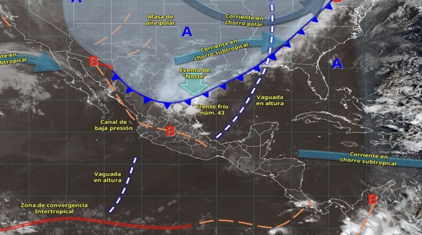 Desciende temperatura en Veracruz por frente frío 43