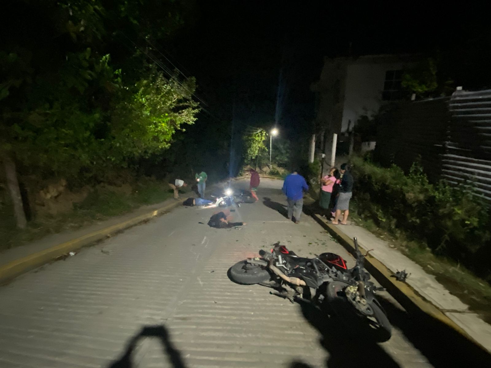 Motociclista con muerte cerebral tras choque en La Perla