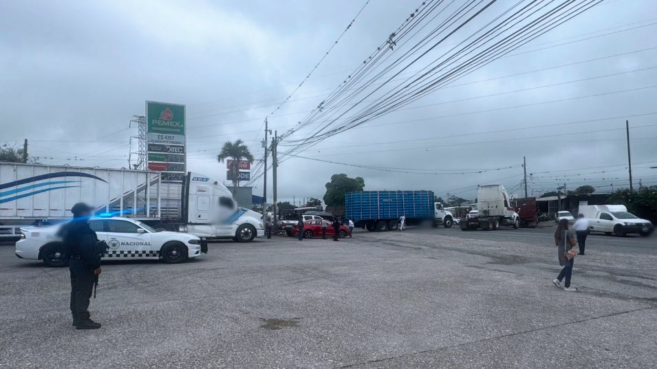 Transportistas liberan bloqueo en carretera Córdoba-Veracruz