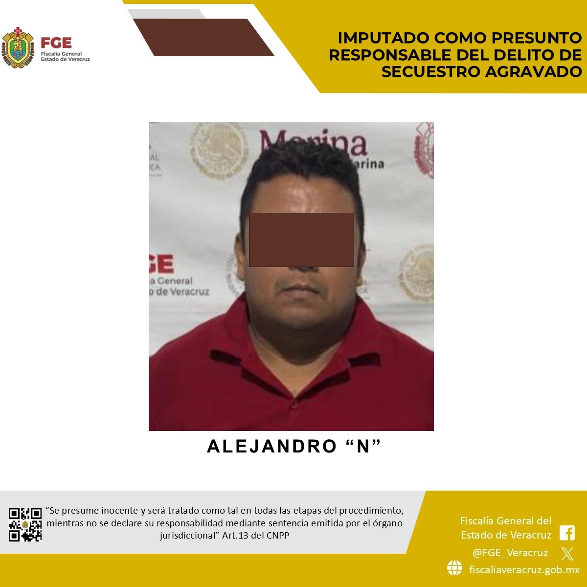 Detienen en Oaxaca a ex policía de Tierra Blanca por secuestro de migrantes