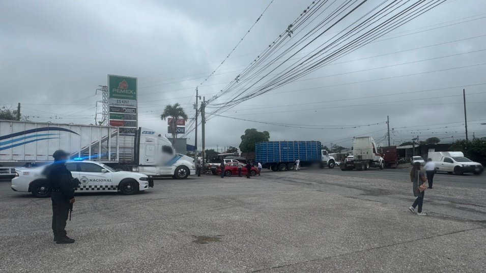 Bloqueo transportista deja pérdidas en Veracruz: Canacar