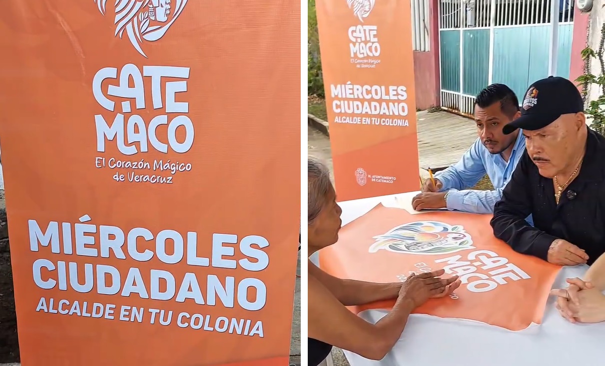 Ayuntamiento de Catemaco refuerza atención ciudadana durante “Miércoles Ciudadano”