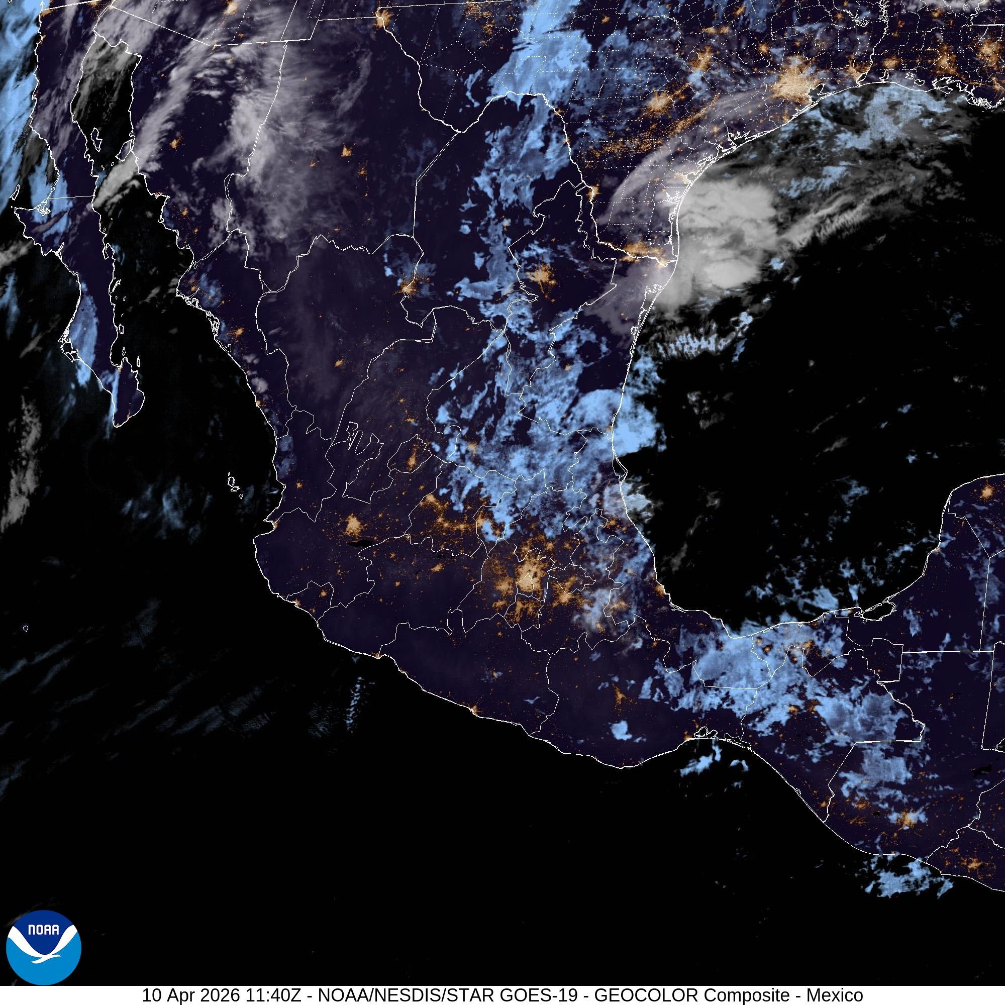 Prevén aumento de temperatura y lluvias aisladas en Veracruz