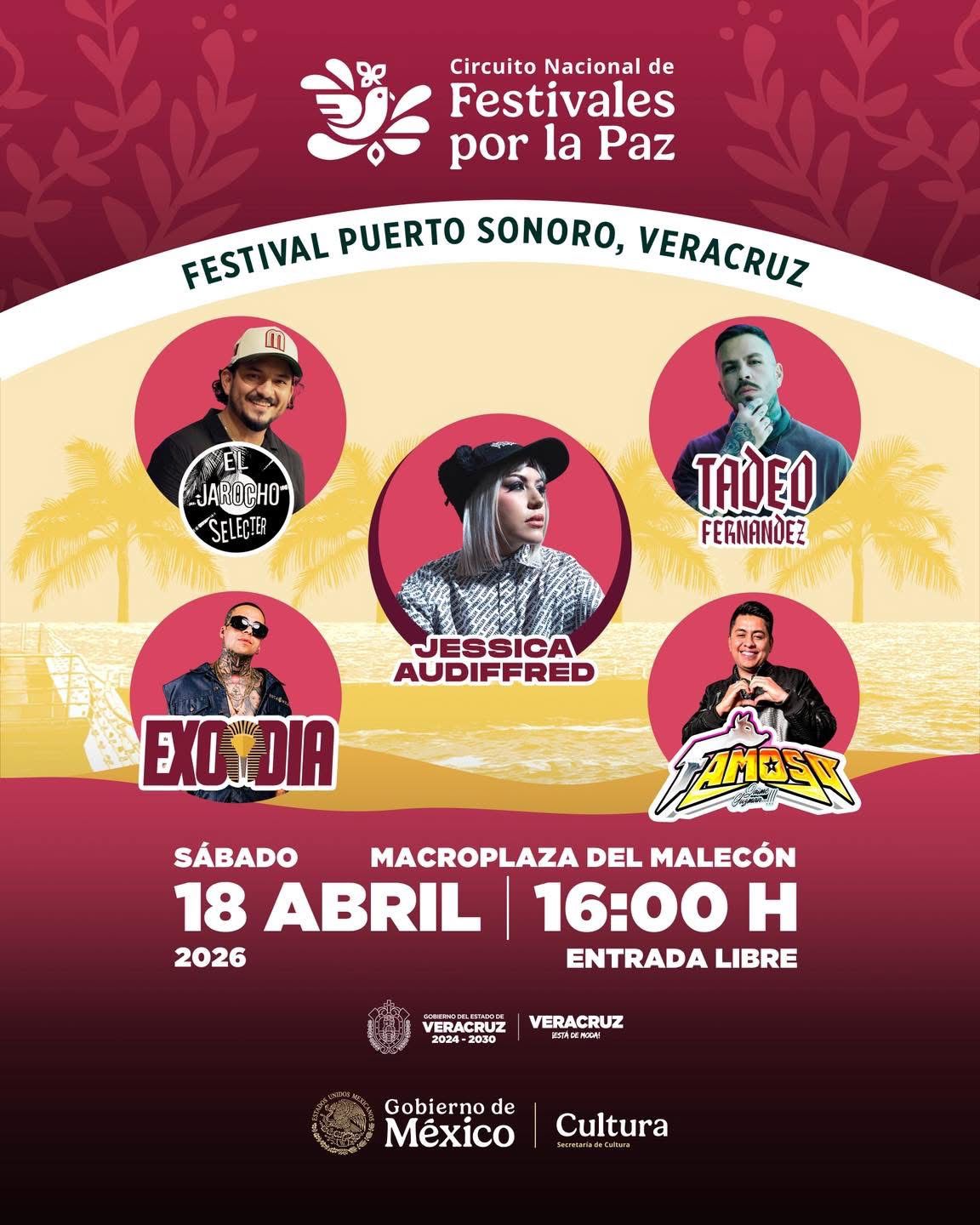 Así será la seguridad y accesos en el Festival Puerto Sonoro en Veracruz