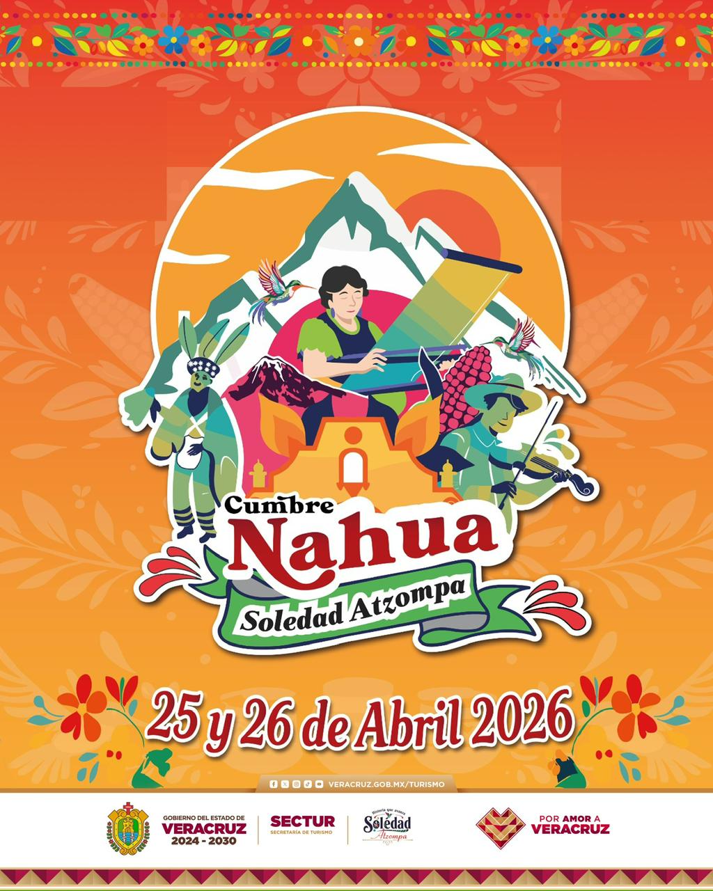Cumbre Nahua 2026 en Soledad Atzompa: fechas y actividades
