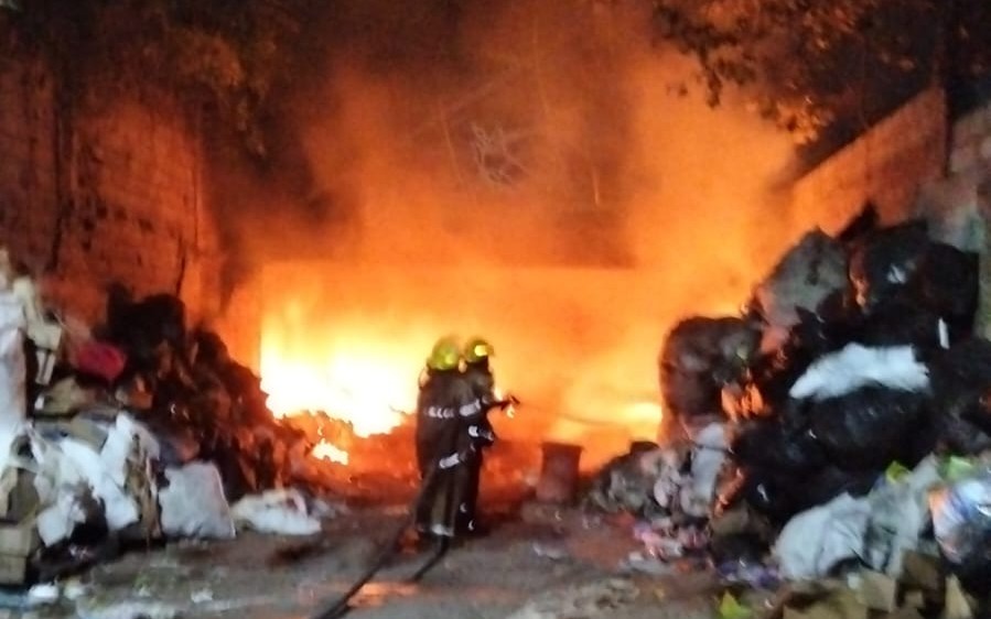 Arde el tiradero a cielo abierto de Nogales, ya fue controlado