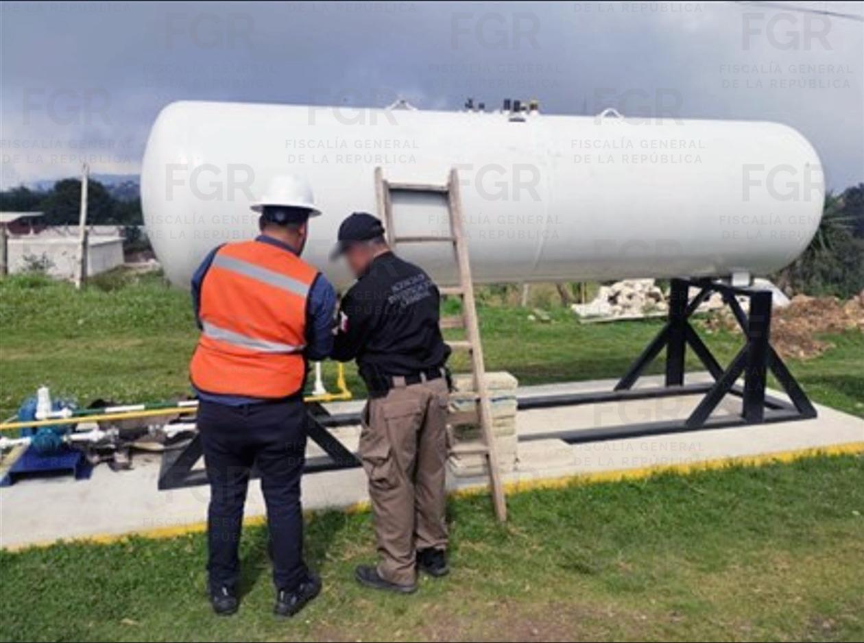 Aseguran 3,800 litros de gas LP en Chiconquiaco