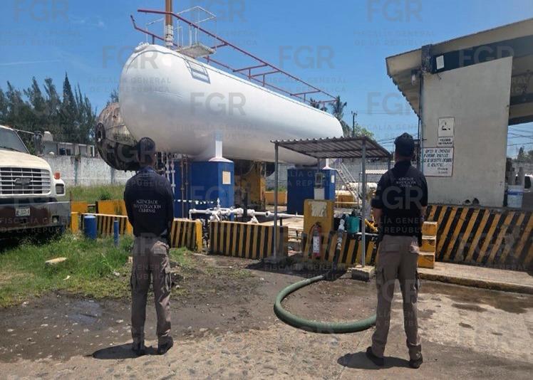 Cateo en Tuxpan: aseguran casi 12 mil litros de gas LP