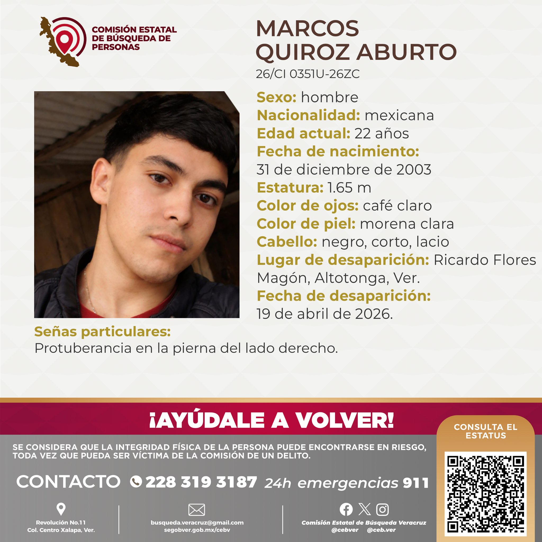 Hallan sin vida a joven desaparecido en barranco de Altotonga